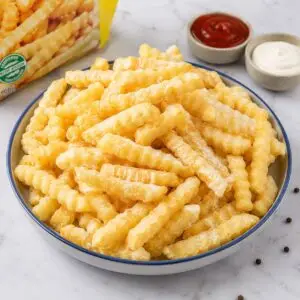 crinkle fries